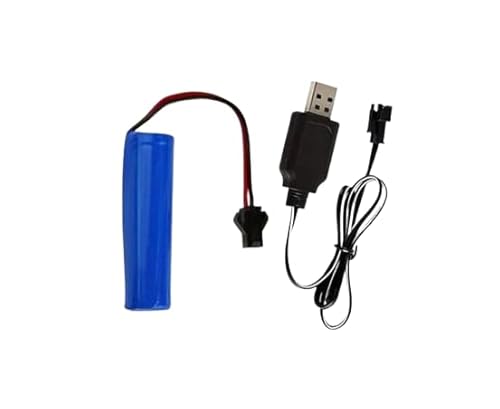 Image of SP Electron SM-2-Pin RC Plug Model Battery USB Charger Cable with Wire Attach Battery for RC Car RC Plane RC Drone Toys, etc.