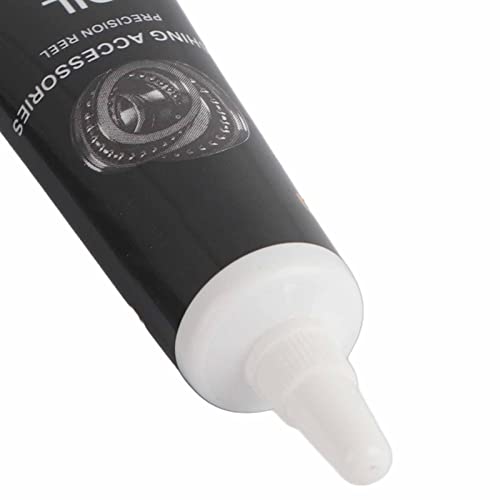 Fishing Reel Repair Tools Kit, 10g Lubricant Oil Grease Set Fishing Reel Grease, Fishing Accessories for Freshwater & Saltwater Fishing Reels Maintenance(Black)