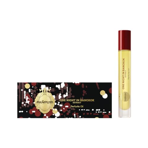 エクストラクト パフュームオイル｜PANPURI｜天然由来香料20–30％｜長時間やさしく香るロールオンタイプ (ワンナイトインバンコク｜チュベローズ)