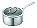 KUHN RIKON Allround, Cazo para para horno e inducción con tapa de cristal, 18 cm/2,3 litros ,Acero inoxidable