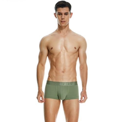 Mens Boxers Underwear Low Rise Cotton Boxer shorts2