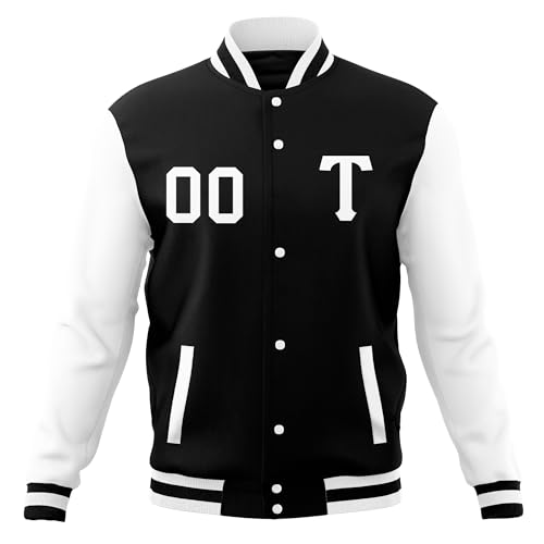 Custom Varsity Jacket Lightweight Letterman Bomber Baseball Coat Personalized Stitched Text Logo for Men Women Youth3