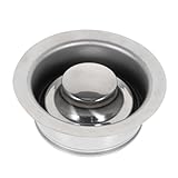 SOPOTUTU Spülbecken Abflussflansch und Stopfen für Küchenabfluss mit Rostschutz Einfache...