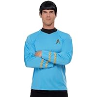 Smiffys Star Trek, Uniforme Ciencias de La serie original, Azul,