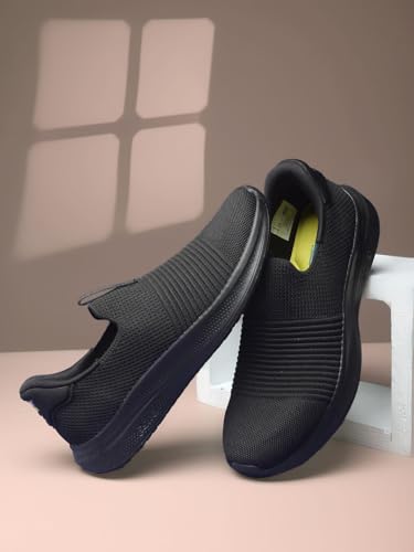 Image of Power Men Slip-on Sports Shoes - Black 8 (UK)