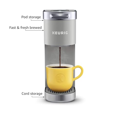 Keurig-K-Mini-Plus-Single-Serve-K-Cup-Pod-Coffee-Maker-with-6-to-12oz-Brew-Size-Stores-up-to-9-K-Cup-Pods-Travel-Mug-Friendly-Studio-Gray Keurig K Mini Plus Single Serve K Cup Pod Coffee Maker with 6 to 12oz Brew Size Stores up to 9 K Cup Pods Travel Mug Friendly Studio Gray
