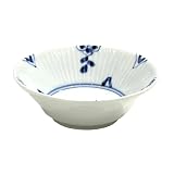 有田焼 皿 小鉢 手描き 皓洋窯 剣先小花 しのぎ反ボウル 8cm