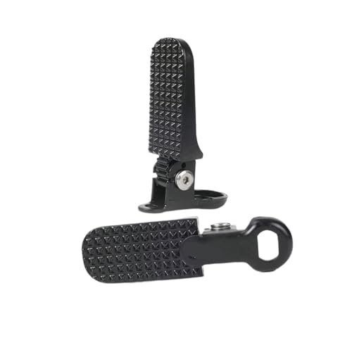 Repose-pieds arrière pliables pour vélo et moto pédales de cadre lot de 2