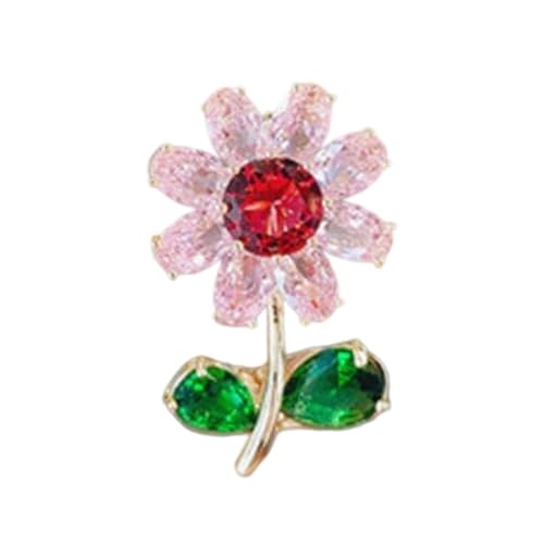 Quality Sunflower Brooch Ergonomic Design Suitable For Extended Wear Comfort