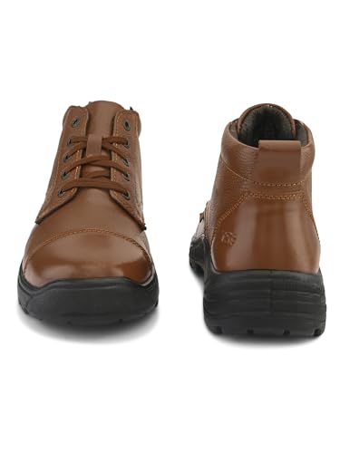 Image of TSF Tan Genuine Leather Police Boot