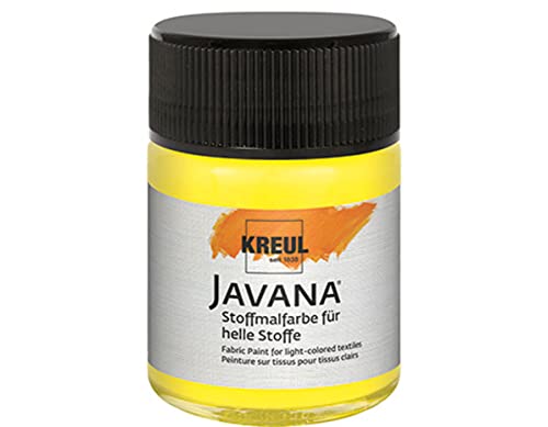 KREUL Javana Stoffmalfarbe Citron für helle Stoffe