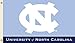 North Carolina Logo University of North Carolina 3X5 Flag With Metal Grommets