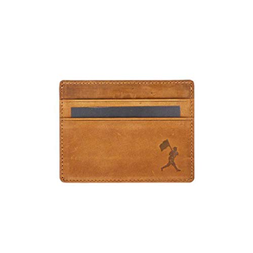 Baseballism Flag Man Cardholder Wallet - Glove Leather