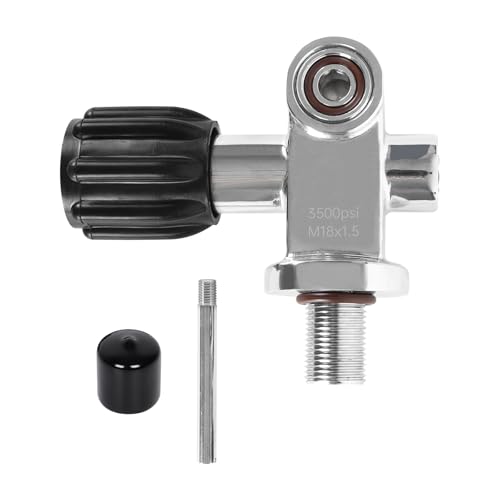 Válvulas de cilindro de buceo M18x1.5 con adaptador de alta presión 4