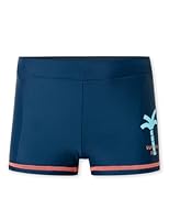 Schiesser Jungen Aqua Kids Boys-Größe 92 bis 140 Badehose, Nachtblau_182731, 128