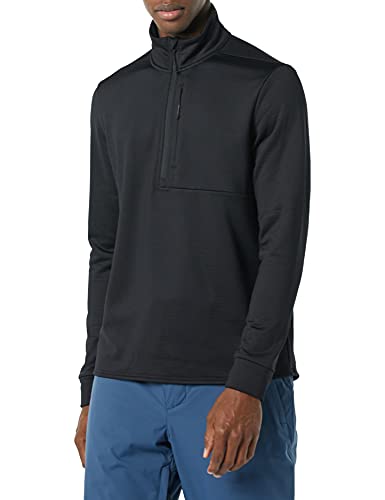 Amazon Essentials Men's Performance Ski Midlayer Quarter-Zip