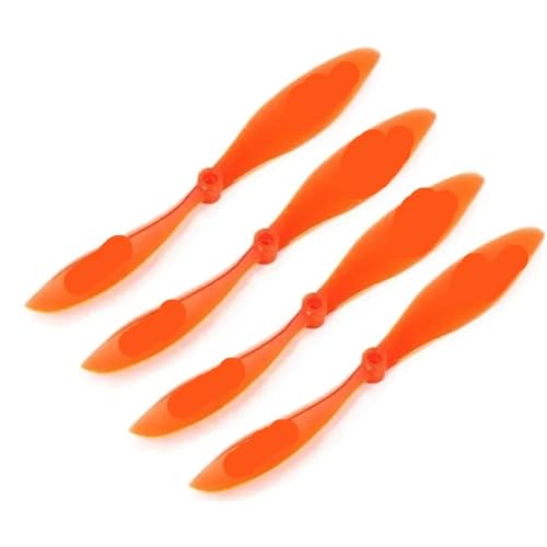 Hélice T8044 F3P para dron, pack de 4 hélices naranjas de alta visibilidad