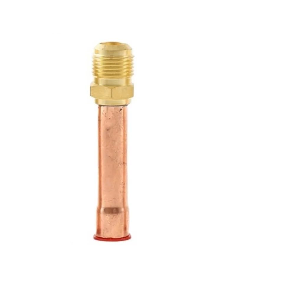zorfar 1PCS 45° Flare Brass Fitting, SAE Standard Connector for Copper Tubing Air Conditioner(15.88mm 5l8 Inch,No Nut)