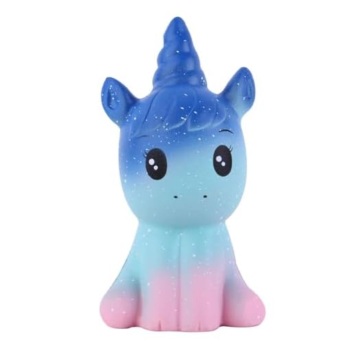 Anboor Squishies Licorne Cheval Kawaii Lent et Doux Hausse Odeur AGRšŠAble Squishies Animaux Stress Relief Enfants Jouet