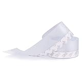 TAROSE Weather Stripping, Silicone Door Seal Strip Door, Window, Transparent 16 Feet Long (Width 35m