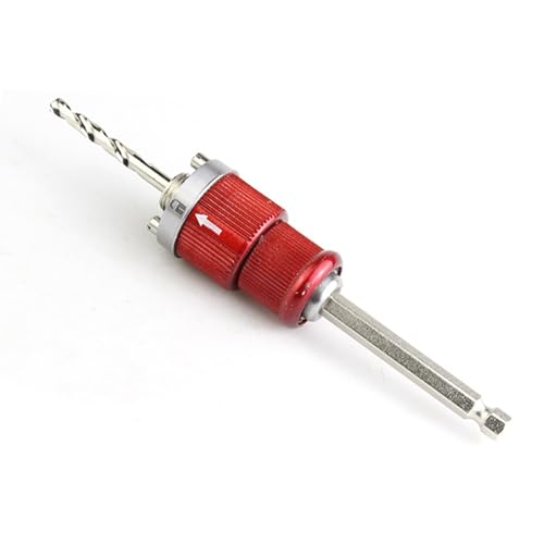 Tige de carottage pour perceuse et fraise à queue hexagonale pour bois et fer