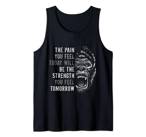 Motivación Entrenamiento Y Gimnasio Cotizaciones Gorilla Mindset Entrenamiento Camiseta sin Mangas