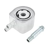 VekAuto No.918-110 Engine Oil Cooler for Ford F150 F250 F350 F450 F550 Aluminum Transmission Oil Cooler for Ford Excursion E-350 E-450 Econoline 5.4L V8, 6.8L V10 No.4C3Z6A642A/FO4000100