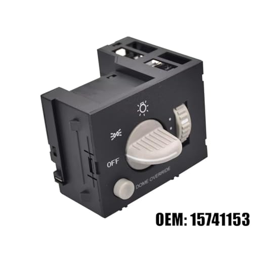 Interruptor de columna para faros de Cadillac Escalade 1999-2000 15741153 2