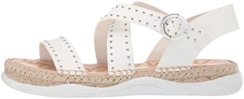 Sam Edelman Janette Sport Sandal, Bright White Leather, 8 M US | Image 7