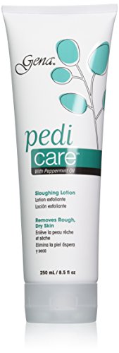 Gena Pedi-Care Lotion with Peppermint Oil, 8.5oz Tube, (Pack of 3)