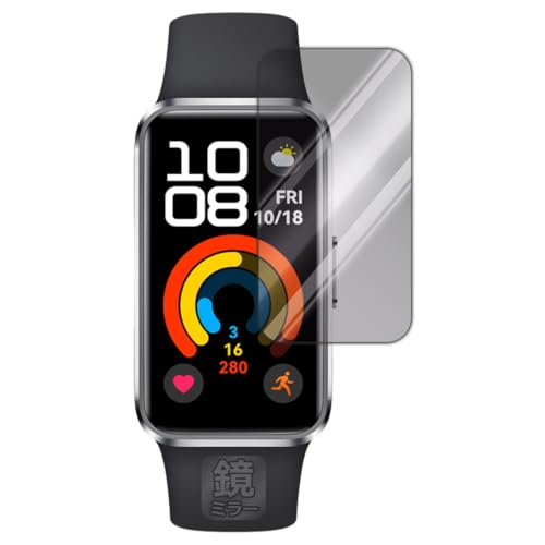 PDA�H�[ HUAWEI Band 10 �Ή� Mirror Shield �ی� �t�B���� �~���[ ���� ���{��
