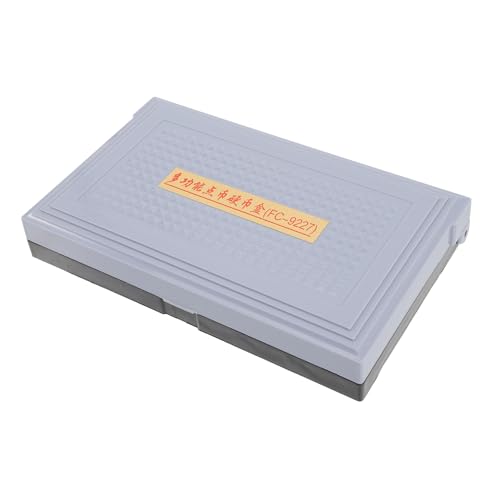 Caja plástica multiusos para monedas con tapa