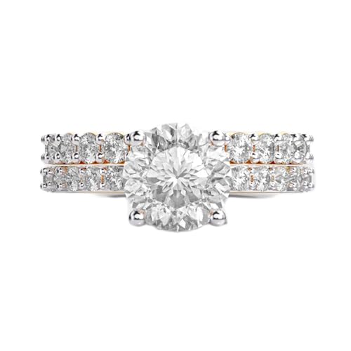 Bague d'éternité Padma en moissanite le cadeau de luxe idéal pour femme