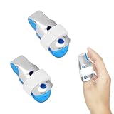Finger Splint For Thumbs & Pinkies, Adjustable Aluminum Support for Mallet Finger, Finger Fracture, Sprain and Strain, Protect Sensitive Cut Fingers, Breathable Lightweight Finger Braces Joint Stabilize (Small, 2 Pcs)
