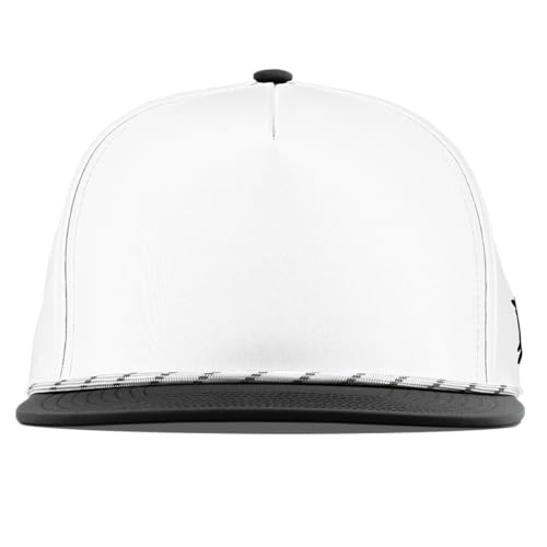 Image of Branded Bills Bare Flat 5 Panel Rope Hat for Men, Adjustable Snapback Golf Baseball Cap Flat Brim