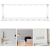 1set Acrylic Pen Display Stand Organizer for Pens Makeup Brushes and Stationery Stylish Desktop Storage Rack for Home Office and Salon