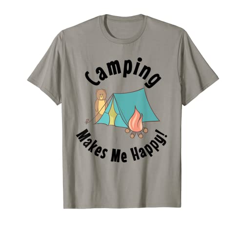 Camping With My Aunty Adorable ours de camping T-Shirt