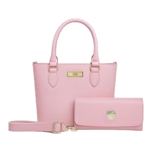 Bolsa Feminina Lorena Com Alça Removível (Rosa)