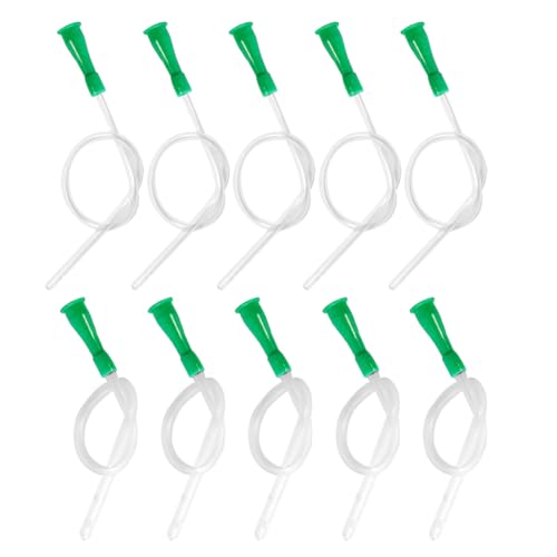 PBAHAUP Dispositifs De Lavement Flexibles - 30Cm & 50Cm, Bout Rond Et Bords Arrondis,Taille Universelle Pour Irrigateurs Et Kits De Lavement Courants,...