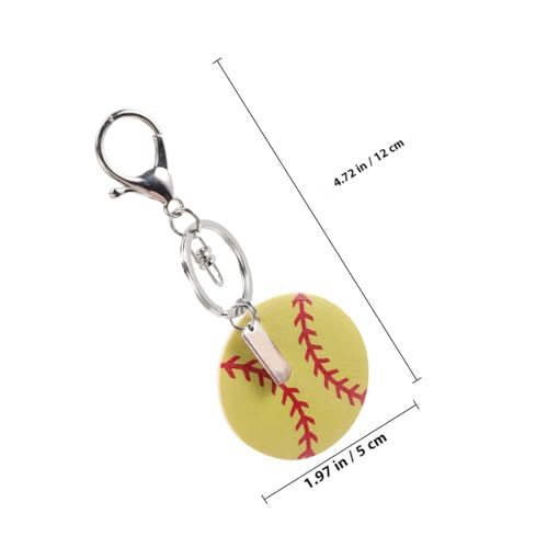 Porte-clés de softball et baseball robustes Mipcase en bois - 2