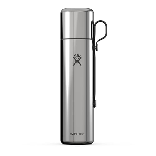 Hydro Flask – Insulated Hot Flask and Cup 1,022 ml (36 oz) – Leakproof, All-in-One Design – Keeps Drinks Hot 30 Hrs & Cold 30 Hrs – Stainless