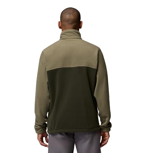 Image of Columbia Men's Steens Mountain 2.0 Full Zip Fleece Jacket, Stone Green /Greenscape, Small