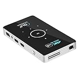TEXXY UHD Mini Support Smart 1080P pour La Maison TF 4K Portable USB Carte HDMI Projecteur Projecteur Retour à l'école