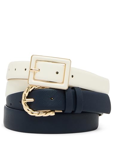 Anne Klein Women's Classic 2 for 1 Pant Belt