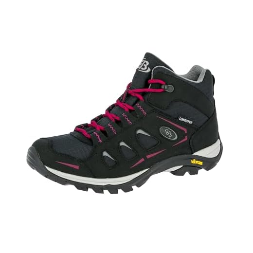 Brütting Mount Hunter Low Herren Trekking- & Wanderhalbschuhe, Schwarz Schwarz Gelb, 43 EU 2 Brütting MOUNT FRAKES HIGH Damen Trekking- & Wanderstiefel, Schwarz/ Pink, 40 EU