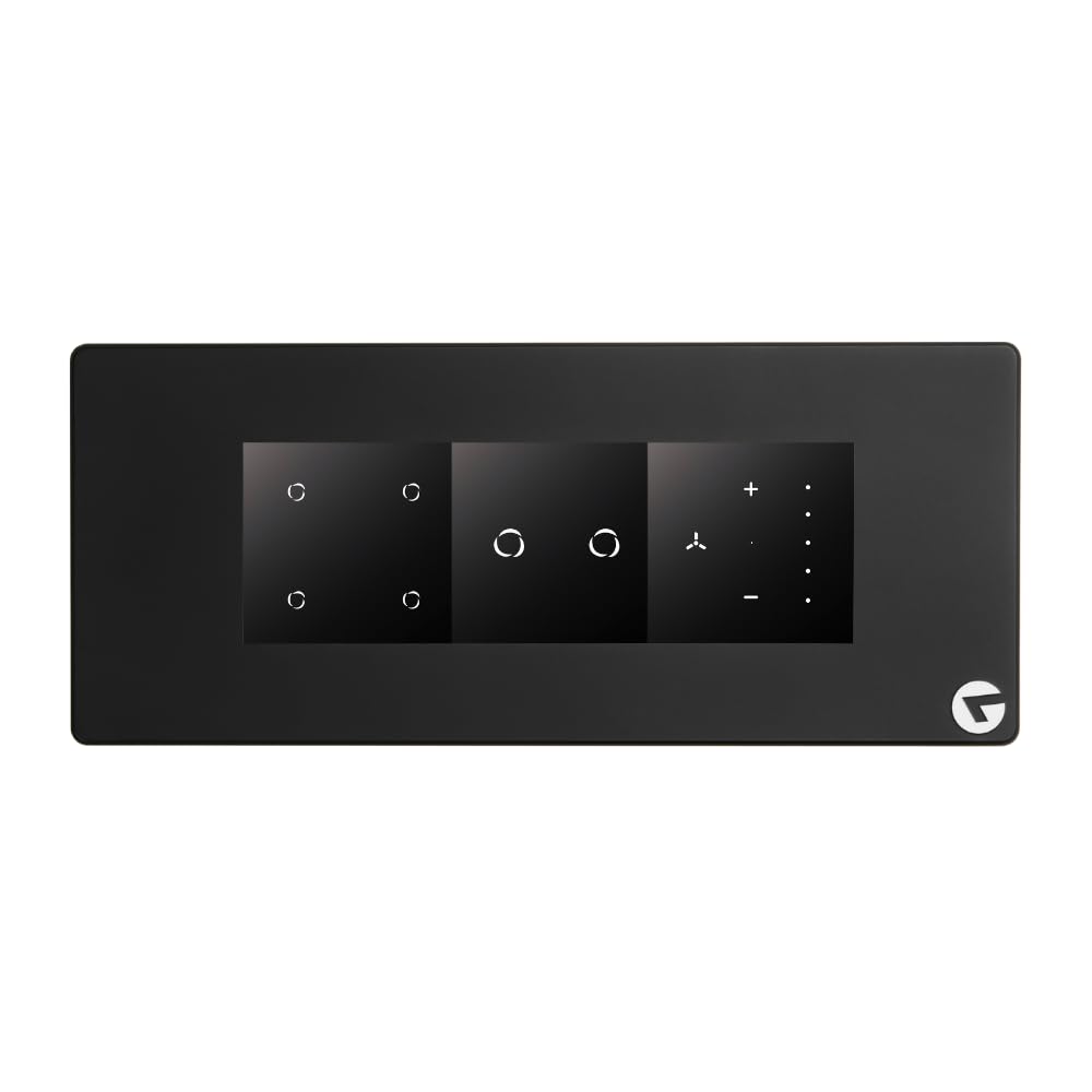 L&G 6M Digital WiFi Switch Board,3 Switch Control, 1 Smart plug,WiFi Smart Switch for Heavy Electrical Appliances (Alexa, Compatible With OK Google & SIRI Shortcut) Size: 6M- 220 x 90 x 45 mm)(Black)-image-16