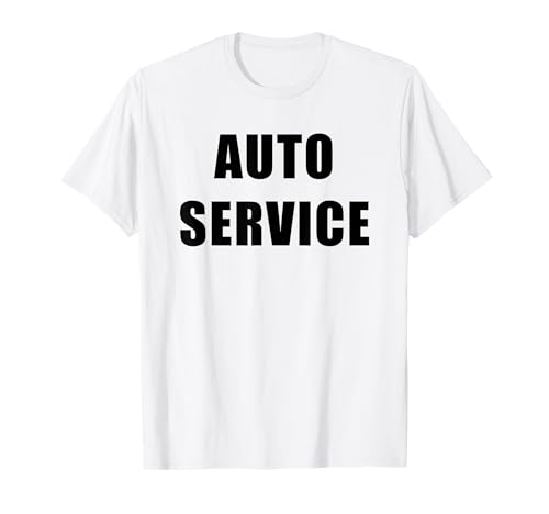 Auto Service – Professional Mechanic Garage Staff Uniform T-Shirt