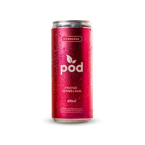 Kombucha Sabor Frutas Vermelhas Pod - Lata 310ml