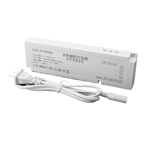 Transformateur de bande lumineuse 12V anti-scintillement pour placard avec capteur tactile