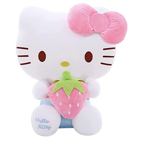 Aljura Cute Hello Kitty Plush Toys, Cute Soft Cat Plush Doll Toys, Cute Kitty Plushie Birthday Gifts For Gilrs Kids (Pink, 12 Inch) #TOP8
